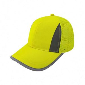 Gorra de Béisbol Verde Fluorescente, Color Brillante, Ajustable con Cierre a Presión - Product Image 1