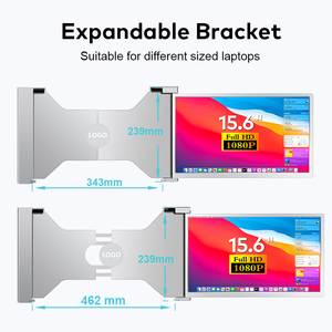 Moniteur LCD portable de 15 pouces, alimenté par USB C - Product Image 3