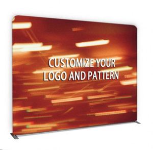 Advertising Custom Printed Tension Fabric Display Portable Pillowcase Tube <b>Banner</b> Stand for Event Shopping Mall - Product Image 2