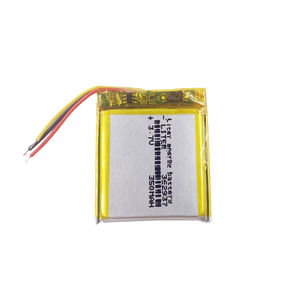 Batería Recargable de Polímero de Iones de Litio Lipo 3 Line 362937 3.7v 350mAh con PCM - Product Image 3