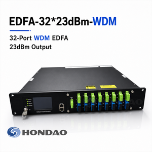 Amplificateur optique WDM EDFA 32 ports 23dBm 1550nm CATV PON FTTH Réseau RJ45 Configuration personnalisée - Product Image 2