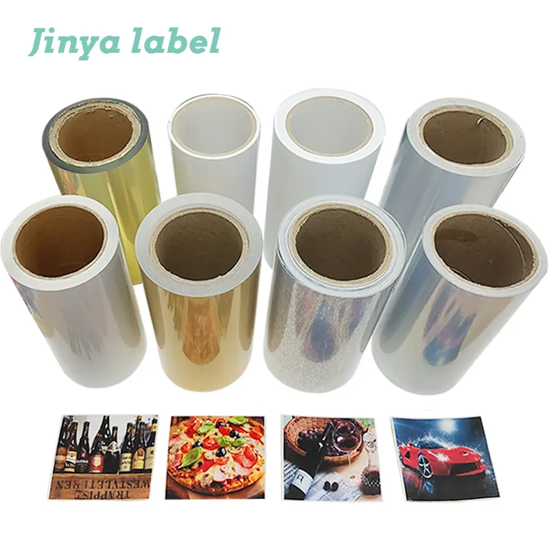 Jinya Inkjet Helder Zilveren Huisdier Inkjet Kleurstickers Voor Afinia L901 Printermateriaal Voor Pigment/Kleurstofinkt Inkjetprinter