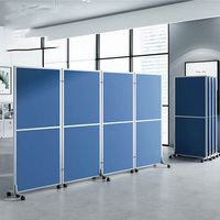 Cloisons de bureau modernes en aluminium pliables et flexibles, murs de séparation mobiles pour usage extérieur et cuisine