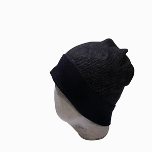 Bonnet unisexe de luxe <span class=keywords><strong>en</strong></span> jacquard avec lettres, 100 % <span class=keywords><strong>laine</strong></span>, personnalisable, style <span class=keywords><strong>bob</strong></span>, pour l'automne/hiver, idéal pour le ski et le maintien au chaud - Product Image 2