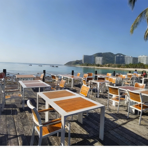 Table basse d'extérieur spacieuse et très appréciée, table basse en <span class=keywords><strong>verre</strong></span> pour <span class=keywords><strong>jardin</strong></span> <span class=keywords><strong>de</strong></span> luxe et patio d'hôtel - Product Image 6