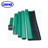 Tapis en caoutchouc antistatique Leenol ESD, tapis de mise à la terre pré-découpé pour salle blanche, tapis de table ESD sécurisé pour poste de travail électronique