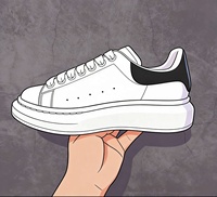 Sneakers de luxe 2026, dessus en cuir véritable, cuir de vachette, chaussures de luxe
