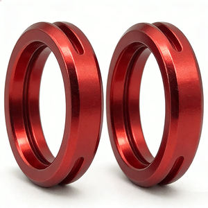 सीएनसी मशीनी गोल नट जस्ता प्लेटेड/ब्लैक ऑक्साइड ओएम अनुकूलन योग्य रिंग नट - Product Image 3