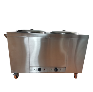 Calentador de Alimentos Eléctrico de Acero Inoxidable DFS05, Baño María, Bandeja para Buffet con 4 Recipientes de Acero Inoxidable, Capacidad de 12L - Product Image 5