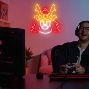 Letrero de neón de samurái japonés. Decoración de pared. Señales de neón LED regulables Hombre Cueva Sala de juegos Karate Hall Sushi <span class=keywords><strong>Restaurante</strong></span> Luces de neón personalizadas - Product Image 5