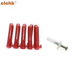 엘렉 플라스틱 그레이 나일론 월 플러그 확장 앵커 나일론 및 플라스틱 확장 앵커 월 플러그 - Product Image 5