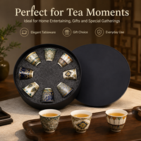 Tasses à café en céramique de style arabe personnalisées du Moyen-Orient, 100 ml, 180 ml, 250 ml, tasse à espresso classique en porcelaine, tasse à qahwa, 6 pièces / 8 pièces