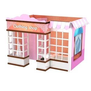 Château en plastique paquet plat Playhouse maternelle intérieur enfants Durable doux rôle enfant jouer maison jouet <span class=keywords><strong>docteur</strong></span> pour jeu imaginatif - Product Image 3
