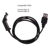 Station de charge pour montre de vélo pour Garmin Edge 20, câble de charge USB, support de fixation pour Garmin Edge 25 GPS