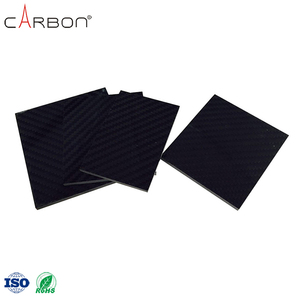 Venta caliente OEM 3K sarga mate brillante pura fibra de carbono láminas, placas, - Product Image 2