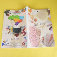 Fabricant d'impression de boîtes, prix bas personnalisé, boutons de vêtements, accessoires, brochure, tissu, reliure, couvertures laminées, livre