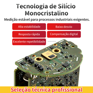 Sensor Inteligente Programable de Silicio Monocristalino con HART 3051S para Agua, Aire, Gas y Aceite - Product Image 3