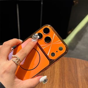 <b>Camera</b> Glass protection Matte Finish Phone case for iphone 17 16 15 14 Pro Max,for iphone case 17 Style Ag Glass Pc <b>Magnetic</b> - Product Image 3