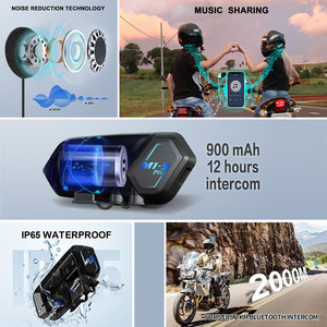 Fodsports 4-10Riders Serie <span class=keywords><strong>M1</strong></span>, Auriculares Inalámbricos de Alta Calidad para Motocicleta, <span class=keywords><strong>Intercomunicador</strong></span> Bluetooth para Motocicleta - Product Image 5