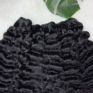 ผมต่อแบบลอนลึกแบบหลวมๆ ขายส่ง ผมบราซิลแท้ 100% ขนาด 10 นิ้ว - Product Image 3