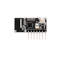 Module de commutation de compte à rebours de minuterie 2.4G 0-999 Minutes Plage de réglage Télécommande de synchronisation à clé avec récepteurs émetteurs 2.4G
