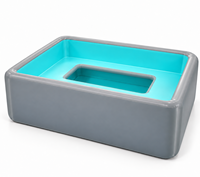 Aufblasbarer Rechteckiger Swimmingpool mit Sitzen PVC Drop-Stitch Einfache Installation Maßgefertigt für Kinder & Erwachsene