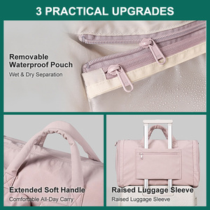 Marques <span class=keywords><strong>AJI</strong></span> 32L conception pliable de grande capacité stockage de chaussures individuel sacs de voyage pliables légers - Product Image 4