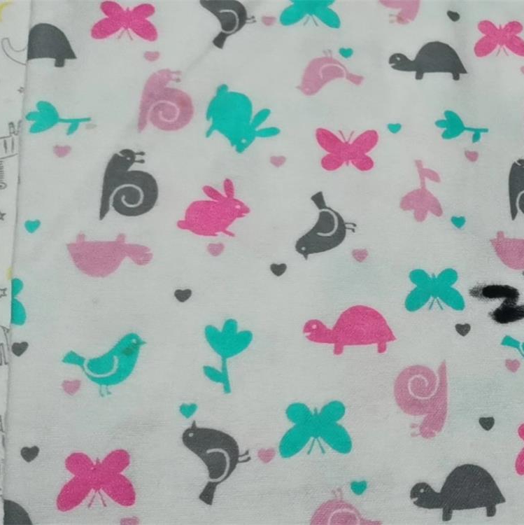 Готовая к отправке детская Фланелевая пижама с принтом ткань и текстиль