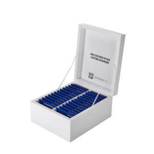 Scatole Personalizzate in Cartone Rigido per Kit Sbiancanti con Chiusura Magnetica, Certificati, Fodera in Spugna, Scatole per Allineatori da Usare a Casa - Product Image 2