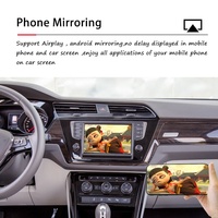 Autoradio amélioré avec WIFI, CarPlay, Android Auto, module Apple CarPlay, navigation, Mirror Link pour VW Golf 7 Mk7 MIB MIB2