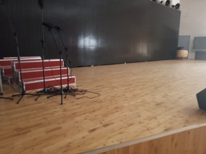 Pavimentazione Sportiva in Legno Massello di Betulla e Acero Colore Giallo per Palestre/Campi da Basket/Palchi Realizzata in Legno di Betulla, Acero e Quercia - Product Image 4