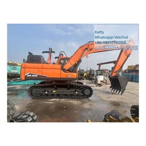 Excavadora hidráulica Develon (Doosan) DX225-10 usada, nueva, de 22 toneladas, con pocas horas de uso, buen motor, buena caja de cambios, en buen estado original. - Product Image 4