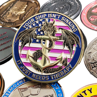 Moneda de desafío personalizada con diseño de dragón, sin MOQ, diseño gratuito, OEM, ODM, fábrica, relieve 3D, esmaltada, chapada en oro, recuerdo motivacional