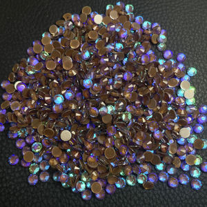 2024 Лидер продаж, 1440 шт., стразы, не горячее стекло, кофе, коричневый неоновый AB для украшения ногтей - Product Image 2