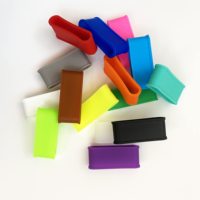 Anneau de poignée extensible en silicone personnalisé pour raquette de pickleball, bande de finition pour raquettes de tennis et de badminton (overgrip) - Vente en gros