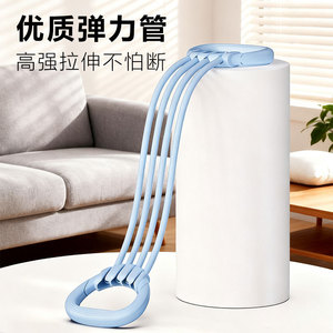 Bande de résistance en forme de huit à six brins Jue Mei Trading Company pour l'entraînement des épaules et du dos à domicile - Product Image 3