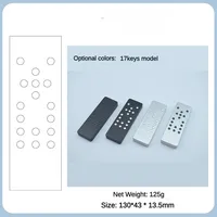 Accepté personnaliser en alliage d'aluminium apprentissage universel télécommande programmable infrarouge pour DAC amplificateur CD DVD TV décodeur