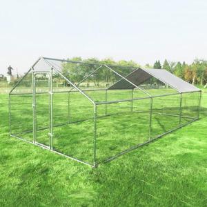 3x6x2m Heavy Duty <strong>Metal</strong> <strong>Chicken</strong> Run Suitable for Hens Dogs Poultry Rabbit Ducks <strong>Coop</strong> - Product Image 1