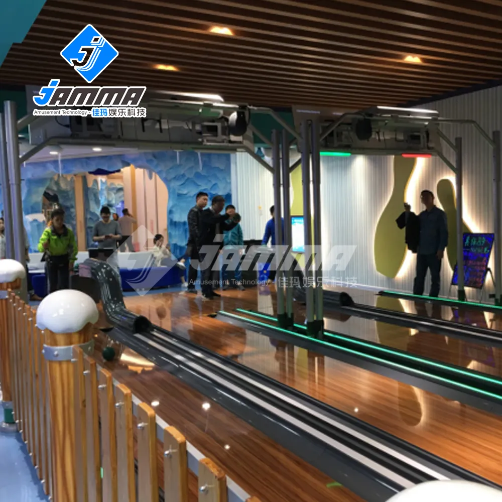 2023 New indoor mais curto bowling alley mini máquina de bowling para indoor sports divertimento