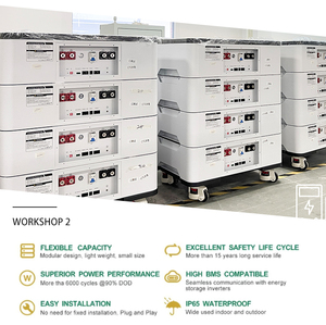 4 Lifepo 10kw Lithium-ion <b>Battery</b> <b>48v</b> 200ah Au Stackable 30 kw Solar Lithium De 51.2v 200 100ah 400ah <b>Battery</b> - Product Image 3