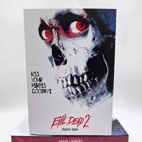Figur Aksi NECA Movie Series Evil Dead 2 Edisi Terbatas PVC 7 Inch Model Display Kotak Berwarna