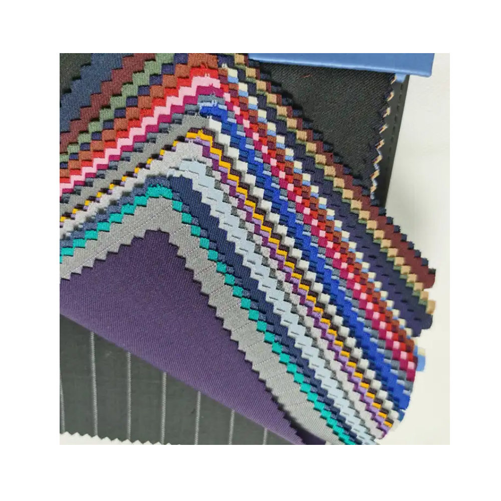 Good Price FL2899 Wool 80 Mulberry Silk 15 Linen 5 300gsm Men Women Australian Wool Fabric Suit Fabric