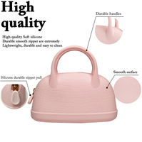 Sac à main étanche en Silicone pour femmes, pochette à la mode pour dames, poignée supérieure, sacoche de maquillage, sacs à cosmétiques, vente en gros