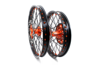 KKE 21 pouces. 19 pouces. Roues pour KTM SX SX-F XC SXF 125-530CC 2003-2024 Jantes à rayons tout-terrain avec pignons et disque de frein