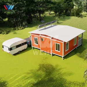 Chine pas cher 20 40 pieds maison modèle de luxe maisons modulaires préfabriquées maison conteneur extensible