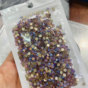 Strass 2088 a 8+8 facce, cristallo lucido non termoadesivo per abiti da sposa, abiti da sera, nail art, borse e capi d'abbigliamento - Product Image 2