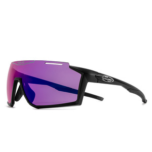 Lunettes de soleil de sport Punluxu, polarisées, à monture intégrale, pour les sports de plein air, unisexes, adultes, protection UV à 100% - Product Image 5