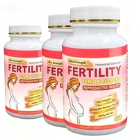 Complément alimentaire 100 % naturel à base de plantes pour la fertilité féminine, favorisant les performances énergétiques chez l'adulte, en comprimés