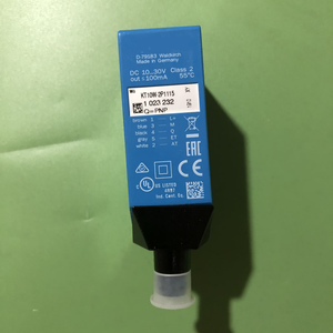 เซ็นเซอร์ตรวจจับสี SI&CK KT10W-2P1115 หมายเลขชิ้นส่วน 1028232 ได้รับการรับรองมาตรฐาน CE สำหรับสายการพิมพ์บรรจุภัณฑ์ เซ็นเซอร์วัดความคมชัด - Product Image 1