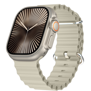 Correas de Reloj Inteligente de Titanio con Hebilla Magnética de Lujo DF W10ultra3 para Relojes Serie Titanium Steel con Función de Conteo - Product Image 2